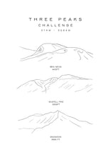 Load image into Gallery viewer, Three Peaks Challenge