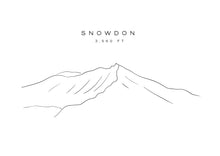 Load image into Gallery viewer, Snowdon